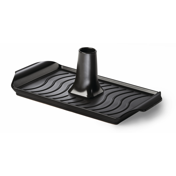 Napoleon ceramic roasting pan and beer can chicken roaster set 70150