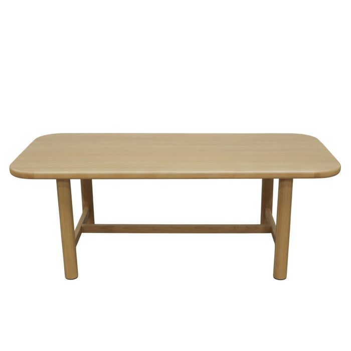 Alpine Furniture Cleo Hudson Dining Table, Light Oak