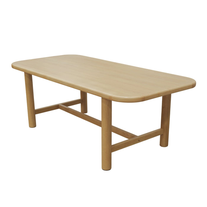 Alpine Furniture Cleo Hudson Dining Table, Light Oak