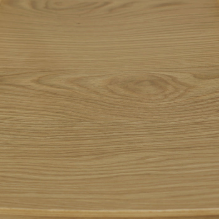 Alpine Furniture Cleo Hudson Side Chairs, Light Oak