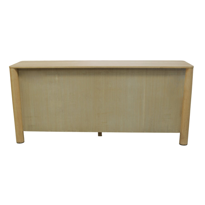 Alpine Furniture Cleo Hudson Sideboard, Light Oak