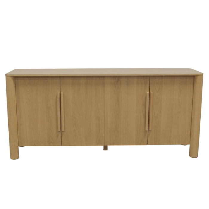 Alpine Furniture Cleo Hudson Sideboard, Light Oak
