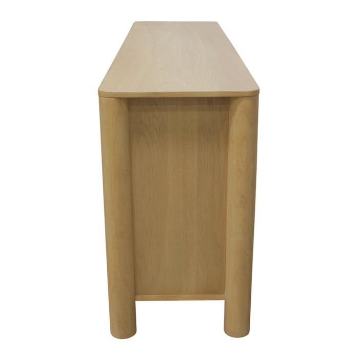 Alpine Furniture Cleo Hudson Sideboard, Light Oak