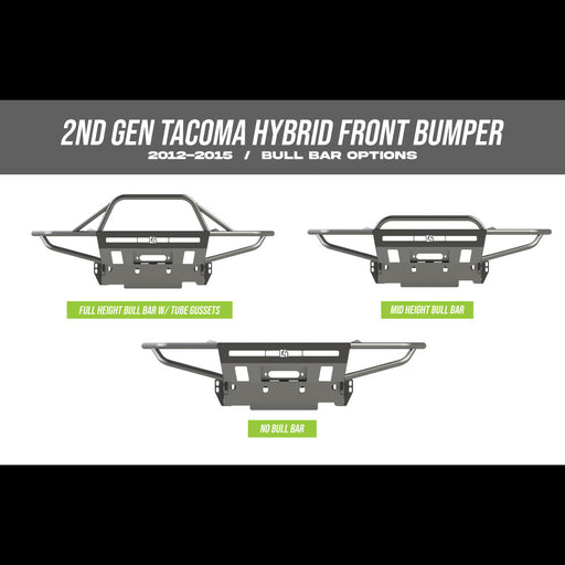 C4 Fabrication 2012-2015 Toyota Tacoma Hybrid Front Bumper – image 2 of 20