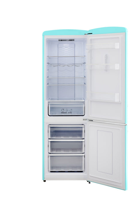 iio RR2 12 Cu. Ft. Bottom Mount Retro Refrigerator iRR2-2412 IIO Kitchen