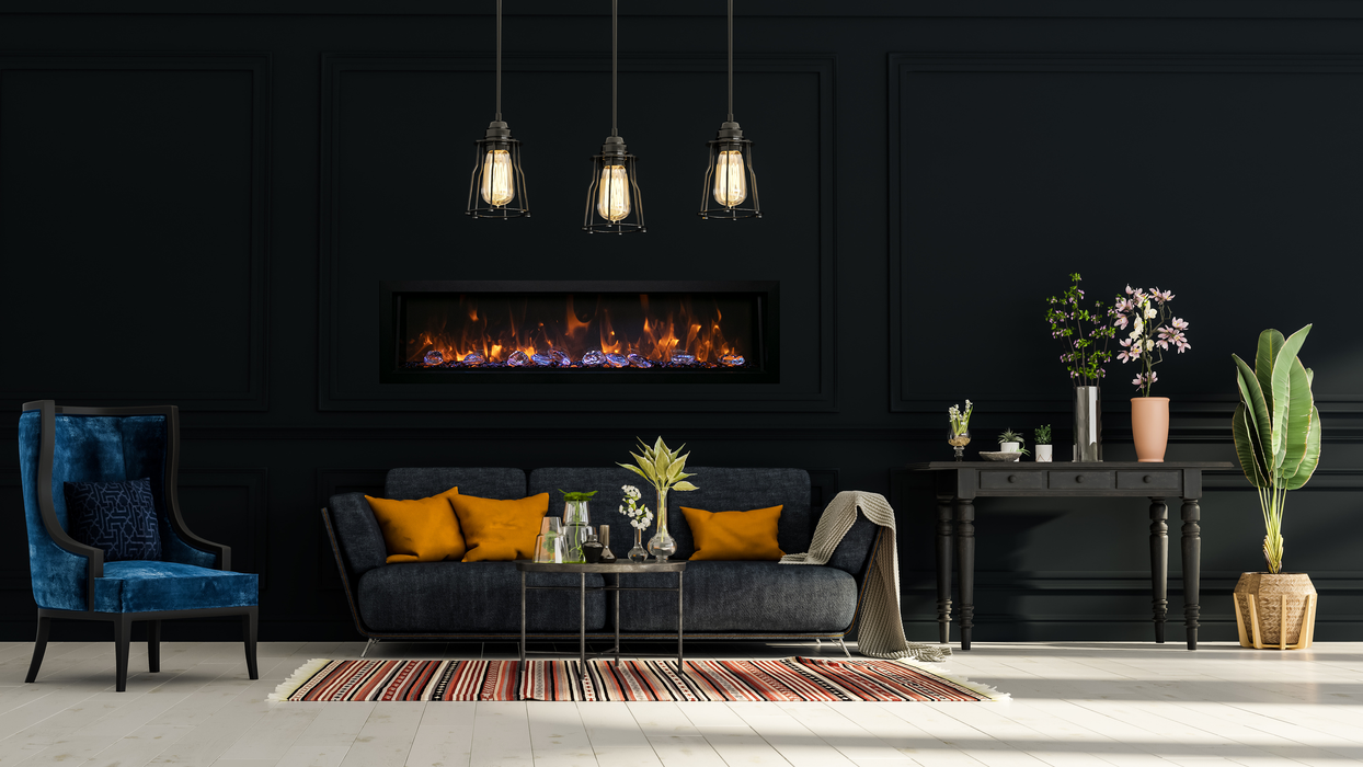 45" Electric Fireplace 102745-DE - side view