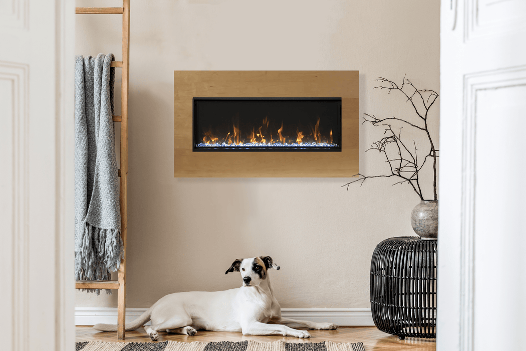 50" Electric Fireplace BI-50-XTRASLIM-LUMINA - front view