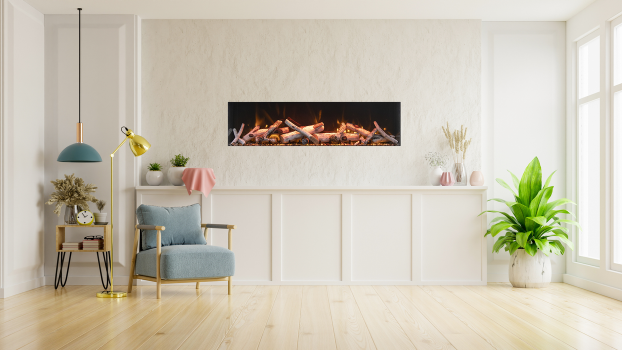 55" Electric Fireplace 102755-DE - detail close-up
