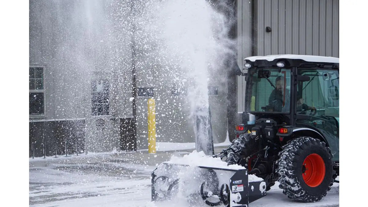 Ignite Attachments 3-Point Snow Blower | Model 60SB | Overall Width 64" | Working Width 60" | Horsepower 15-35 HP | For Tractors