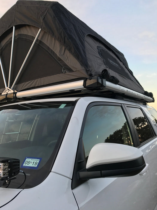 Rago Fabrication 2014-2024 Toyota 5th Gen 4Runner Overland Crossbars for Factory Roof Rails – image 9 of 9