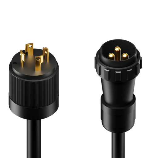 Green Vista Living Mango Power E 30A Fast Charging Cable (125V/30A/1.5m） Bathroom Vanity - Side View