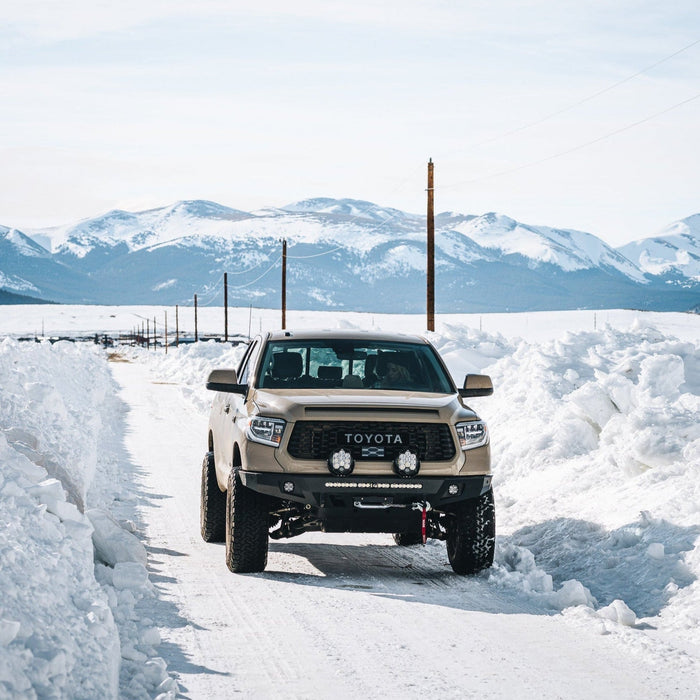 C4 Fabrication 2014-2021 Toyota Tundra Overland Series Front Bumper – image 14 of 20
