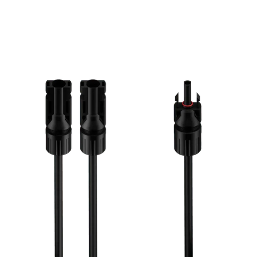 Green Vista Living Mango Power Solar Parallel Connection Cable - Side View