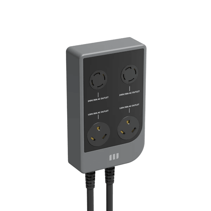 Green Vista Living Mango Power mSocket Pro - Side View