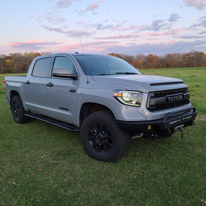 C4 Fabrication 2014-2021 Toyota Tundra Overland Series Front Bumper – image 15 of 20