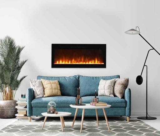 36" Electric Fireplace NEFI34FI - front view
