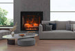 30" Electric Fireplace 80013FI - side view