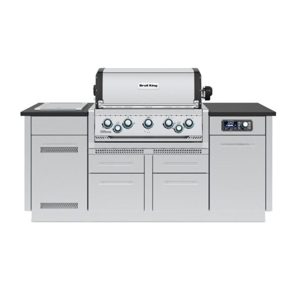Broil King Imperial QS 590i Island propane grill island