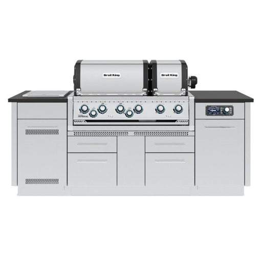 Broil King Imperial QS 690i Island natural gas grill island