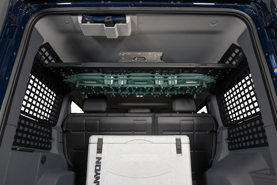 Rago Fabrication 2023-2026 INEOS Grenadier Molle Panel Shelves – installed on vehicle, image 13 of 15