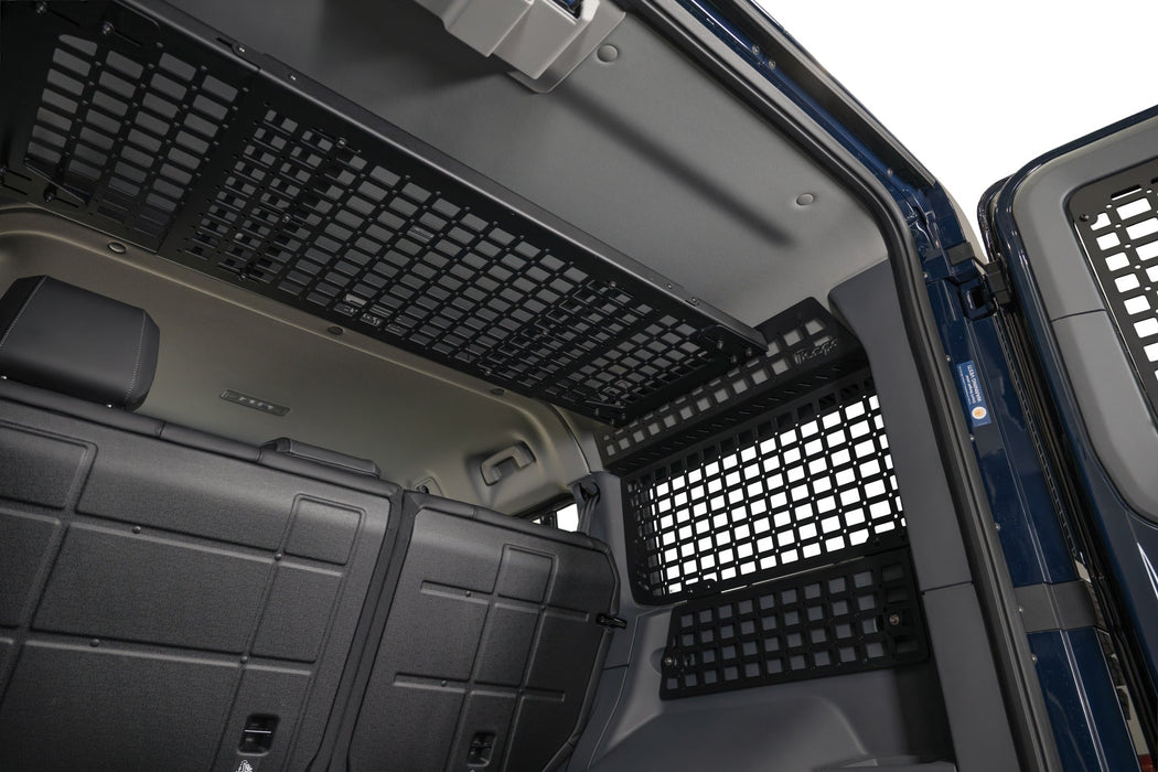 Rago Fabrication 2023-2026 INEOS Grenadier Molle Panel Shelves – installed on vehicle, image 9 of 15
