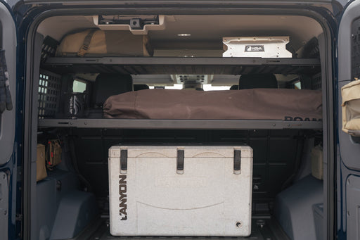 Rago Fabrication 2023-2026 INEOS Grenadier Molle Panel Shelves – installed on vehicle, image 2 of 15