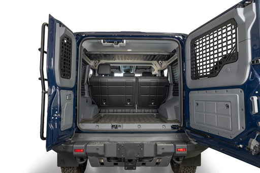 Rago Fabrication 2023-2026 INEOS Grenadier Rear Door Window Molle Panels – installed on vehicle, image 2 of 15