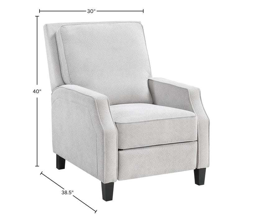 Alpine Furniture Cleo Inez Push Back Chair