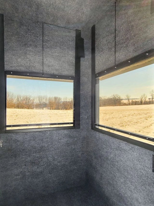 Boonetown Condo 4x4 Square Elite Hunter 4x4 hunting blind view