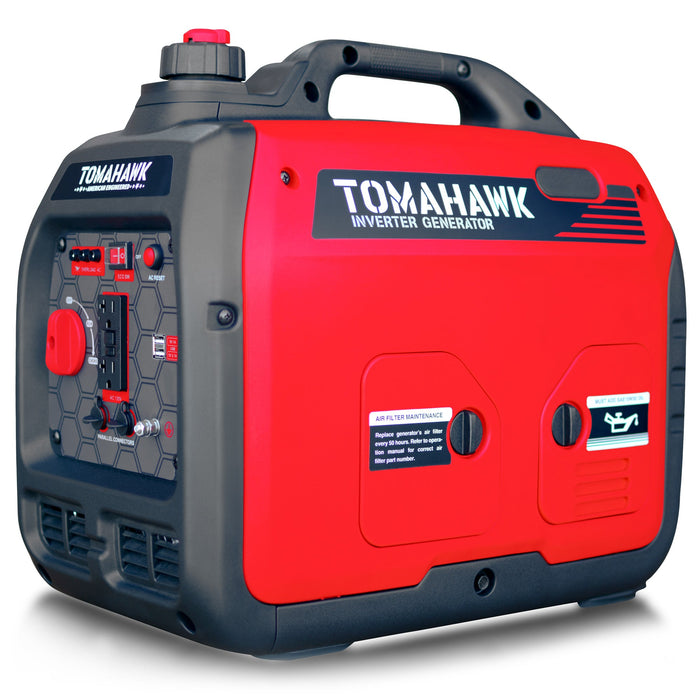 Tomahawk Power 2000 Watt Inverter Generator Super Quiet Portable Gas Power Professional Use - Product Image 12