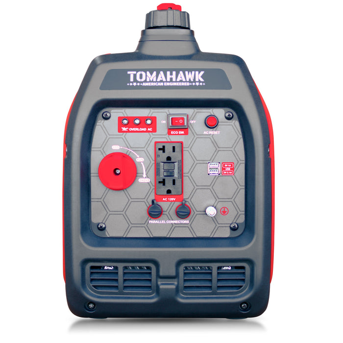 Tomahawk Power 2000 Watt Inverter Generator Super Quiet Portable Gas Power Professional Use - Product Image 14