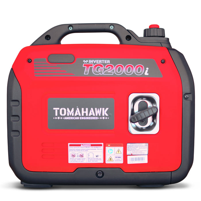 Tomahawk Power 2000 Watt Inverter Generator Super Quiet Portable Gas Power Professional Use - Product Image 15