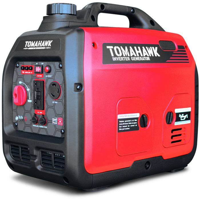 Tomahawk Power 3000 Watt Inverter Generator Super Quiet Portable Gas Power Professional Use - Product Image 15
