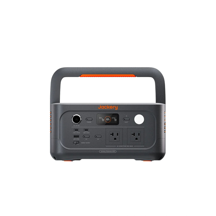 Jackery Explorer 600 v2 portable power station 640Wh front view