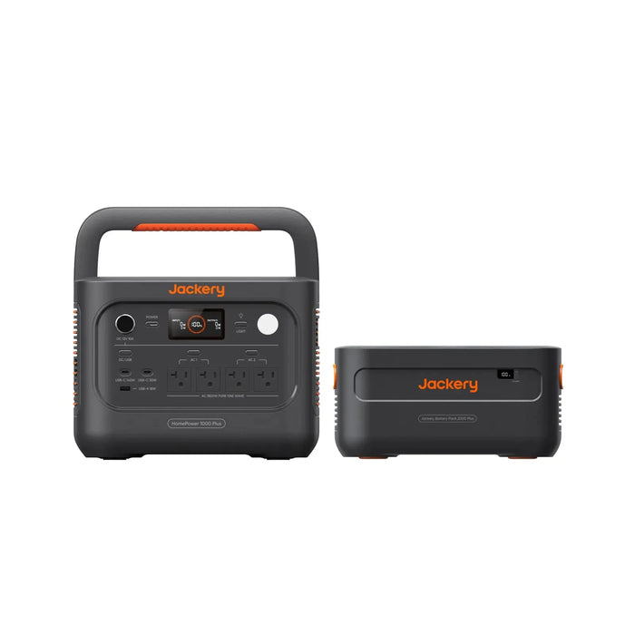 Jackery HomePower 1000 Plus v2 with Battery Pack 2000 Plus v2