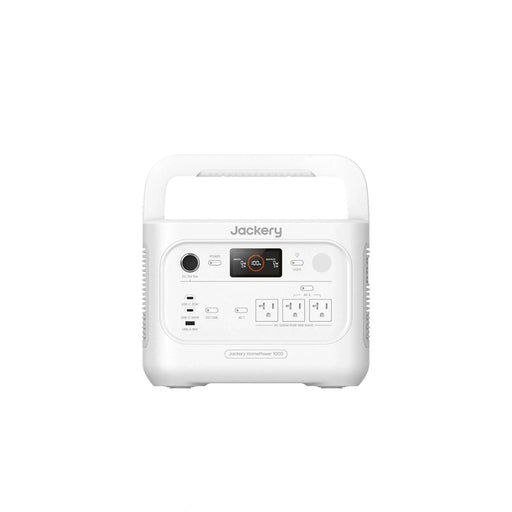 Jackery HomePower 1000 v2 White portable power station front view