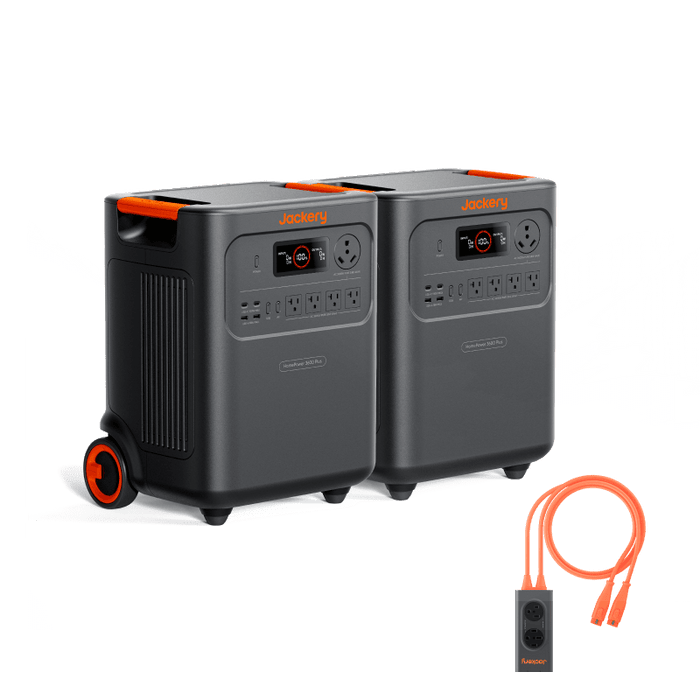Jackery HomePower 3600 Plus with Manual Transfer Switch – HomePower 3600 Plus 3584Wh home backup station