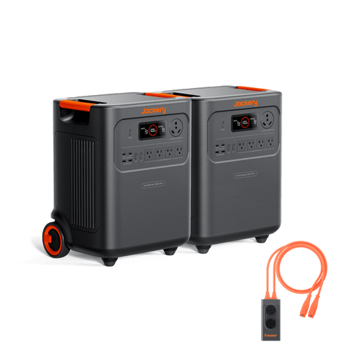 Jackery HomePower 3600 Plus Solar Generator – HomePower 3600 Plus 3584Wh home backup station