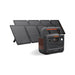 Jackery HomePower 1000 v2 with SolarSaga 200W solar panel unfolded