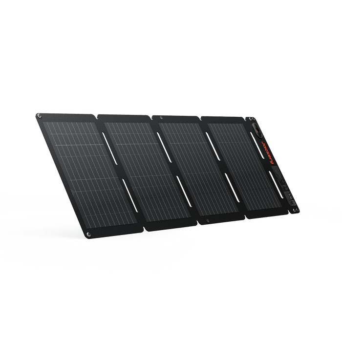 Jackery SolarSaga 40W Air foldable bifacial solar panel front view