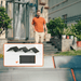 Jackery HomePower 2000 Plus v2 Solar Generator with SolarSaga 500X – SolarSaga 500X solar panel, second view