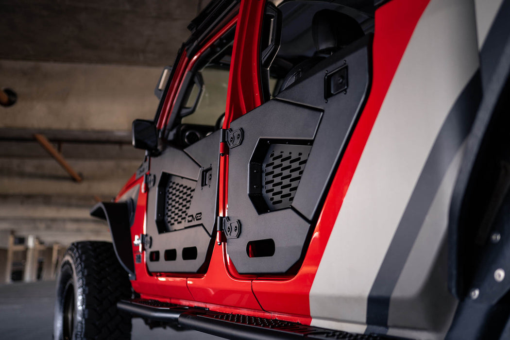 DV8 Offroad 2018-2025 Jeep Wrangler JL & Gladiator JT Rear Half Doors Spec Series – image 5 of 12