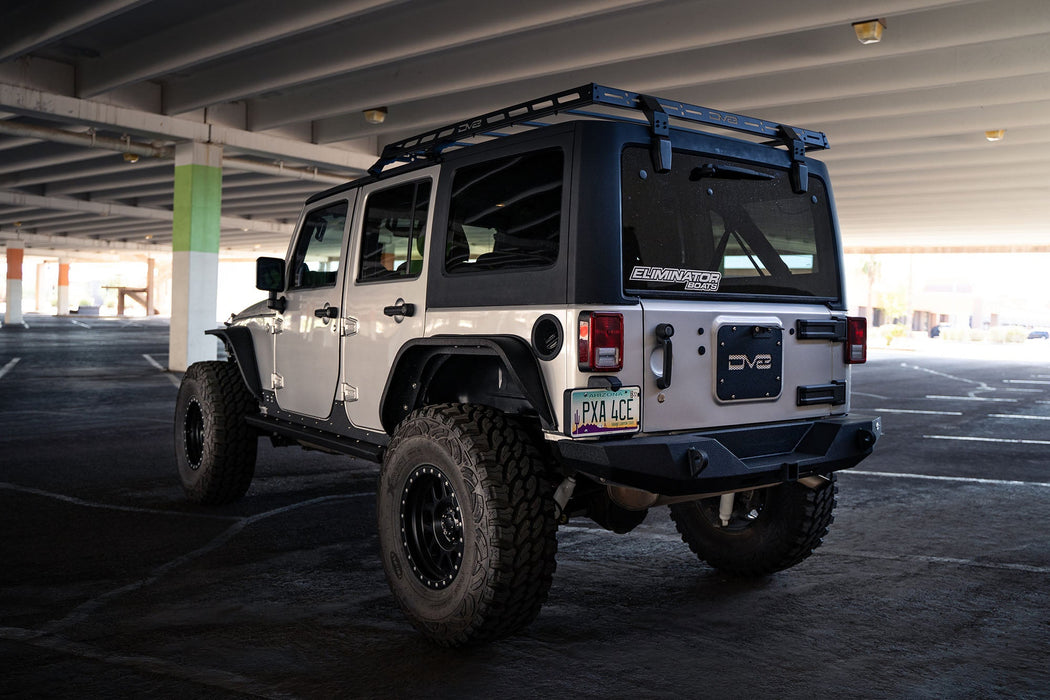 DV8 Offroad 2007-2018 Jeep Wrangler JK Half-Length Roof Rack – image 4 of 12