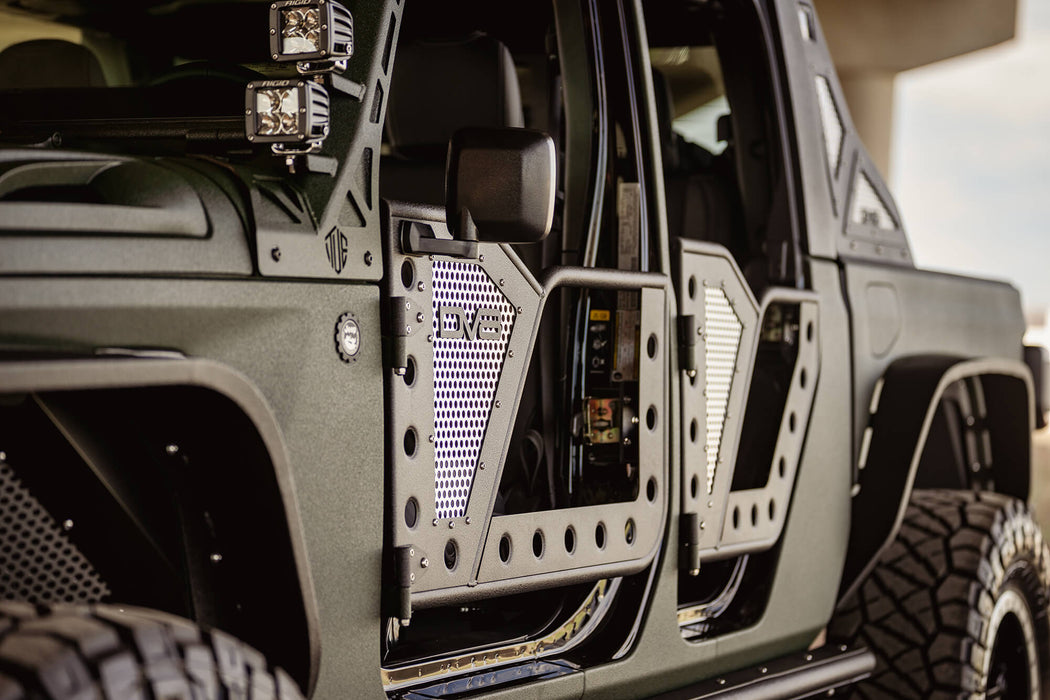 DV8 Offroad 2018-2025 Jeep JL & JT Front Rock Doors – image 3 of 7