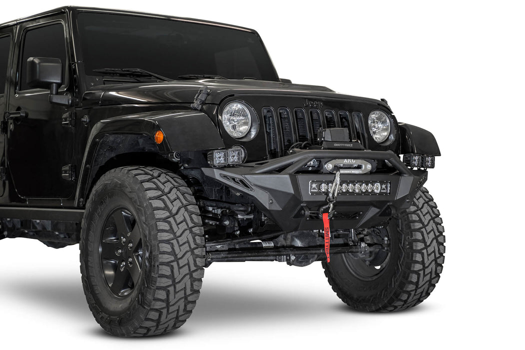 Addictive Desert Designs 2007-2018 Jeep Wrangler JK Stealth Fighter Front Bumper Heritage – image 4 of 5