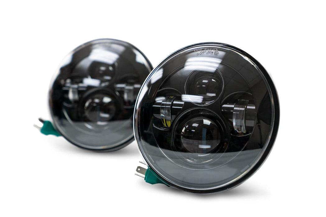 DV8 Offroad 2007-2018 Jeep JK Projector LED Headlights – image 11 of 15
