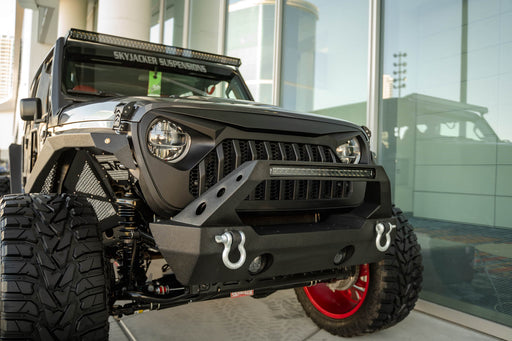DV8 Offroad 2020-2026 Jeep Wrangler JL & Gladiator JT Replacement Grille Black – image 2 of 16