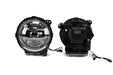 DV8 Offroad 2018-2026 Jeep Wrangler JL & Gladiator JT LED Headlights Chrome – image 16 of 16