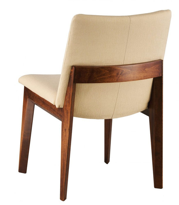 Quick Ship - Jefferson Upholstered Side Chair - B. Maple