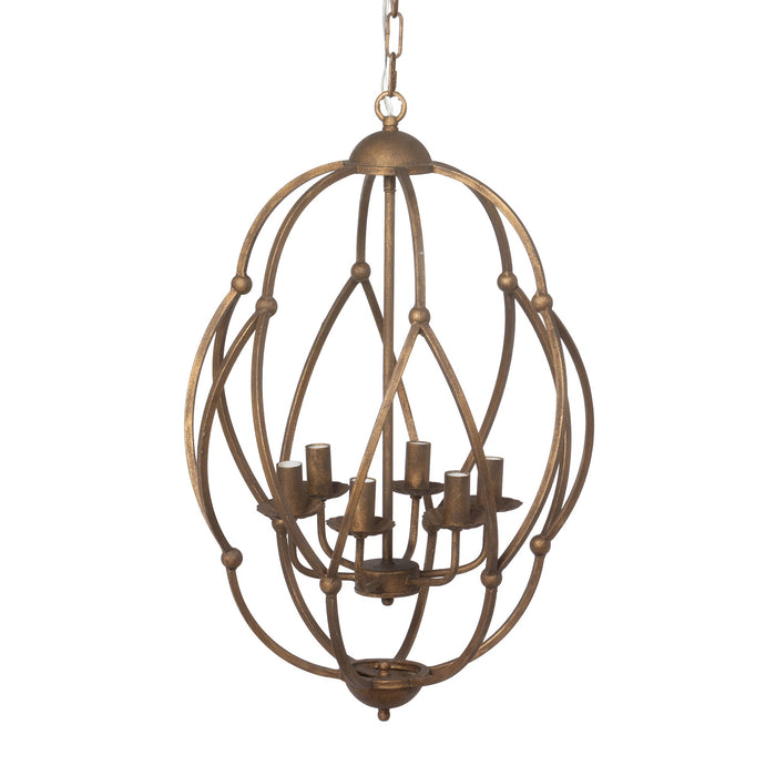 Park Hill Collection Raleigh Bronze Chandelier - Elegant Artisan-Designed Lighting Fixture for Modern and Traditional Spaces